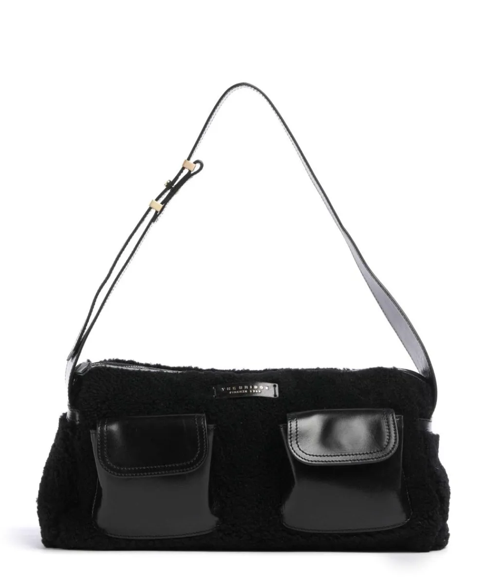 Best Flora Wow Shoulder bag fur, fine grain cow leather Shoulder Bags
