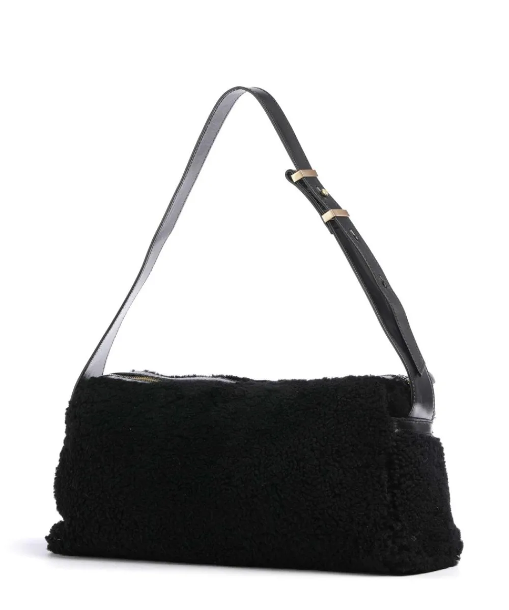 Best Flora Wow Shoulder bag fur, fine grain cow leather Shoulder Bags