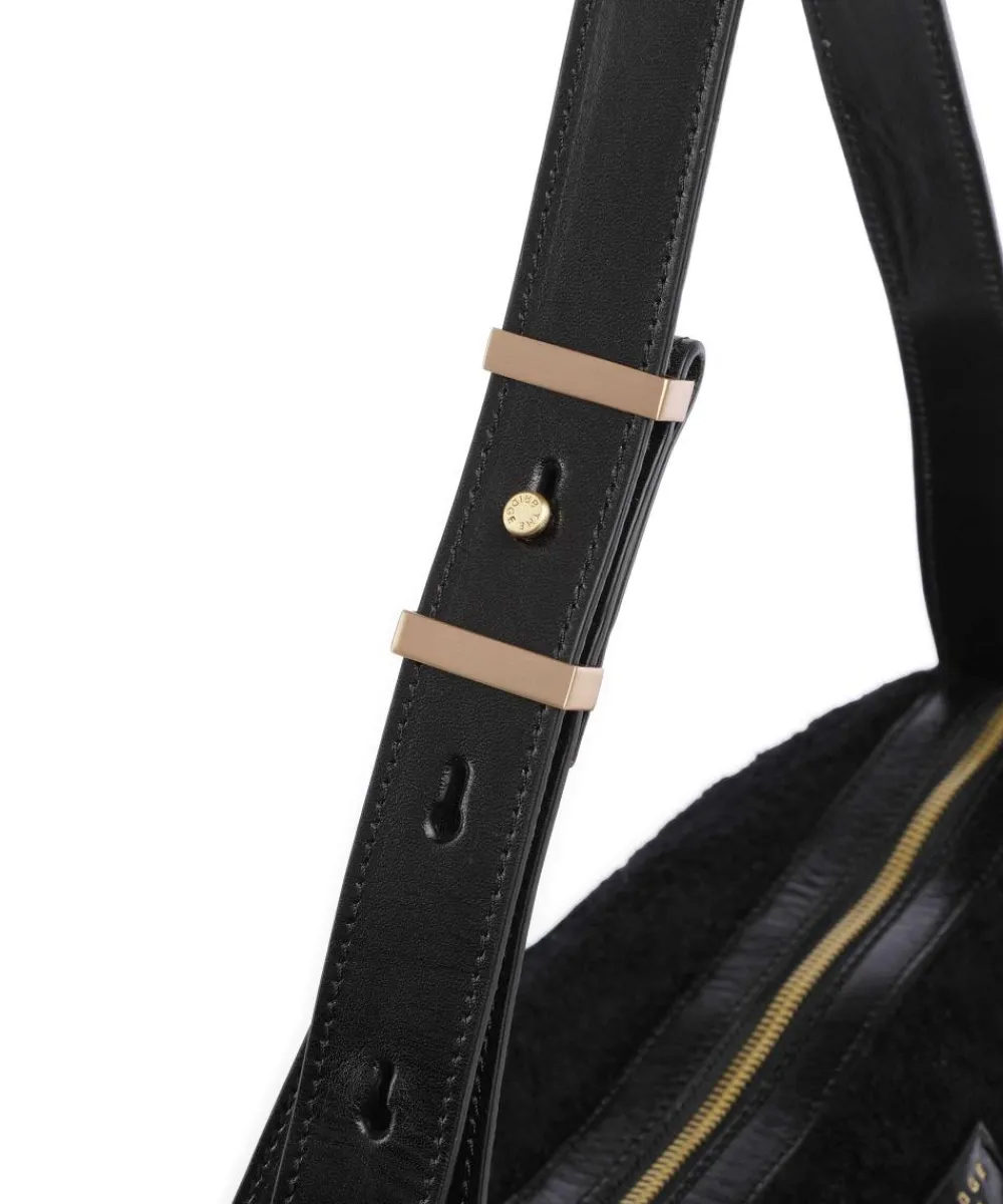 Best Flora Wow Shoulder bag fur, fine grain cow leather Shoulder Bags