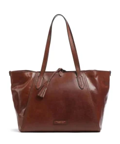 The Bridge Florentin Tote bag leather brown Outlet