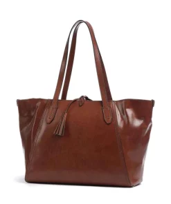 The Bridge Florentin Tote bag leather brown Outlet