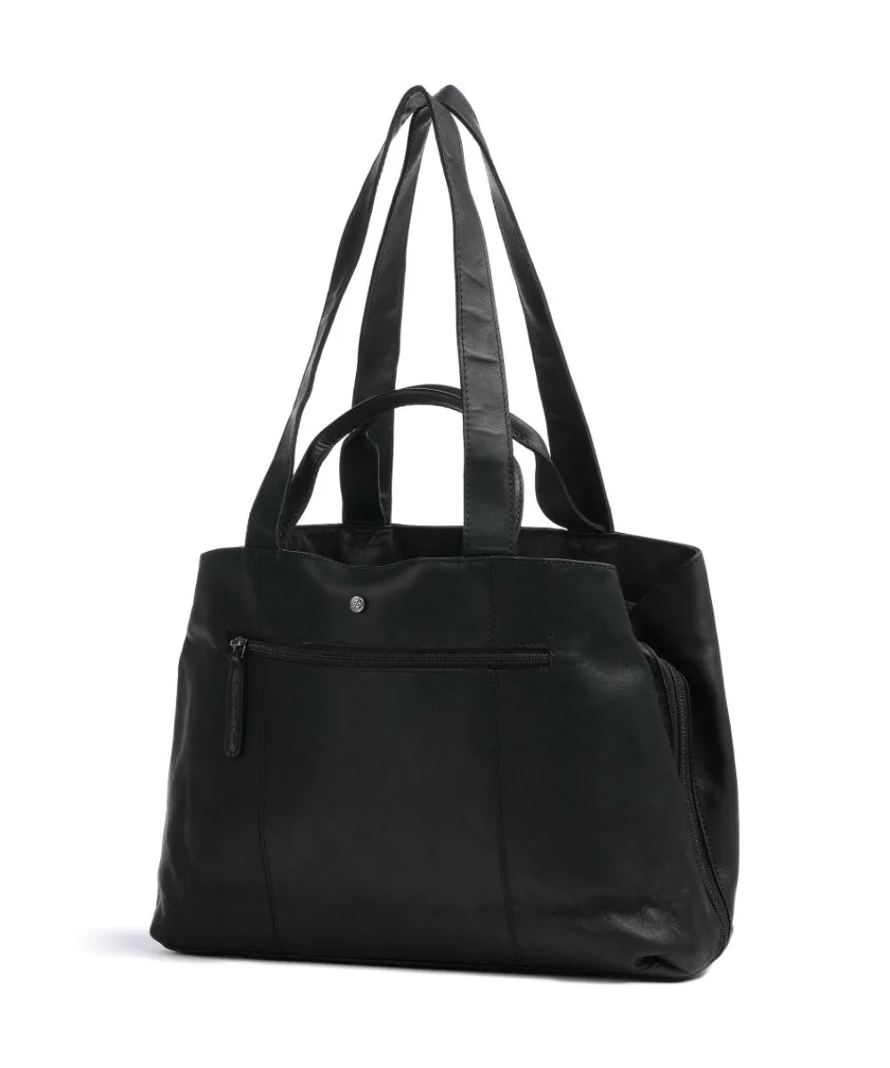 The Chesterfield Brand Gail Tote bag pull-up cow leather black Clearance