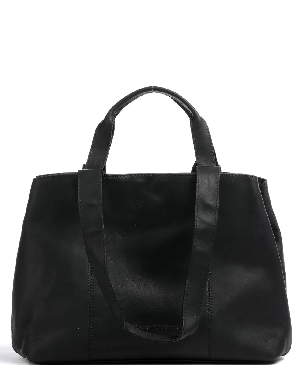 The Chesterfield Brand Gail Tote bag pull-up cow leather black Clearance
