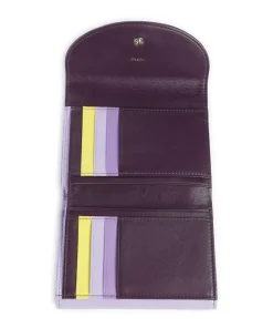 DuDu Bags Galapagos RFID Wallet softly grained calfskin aubergine Best