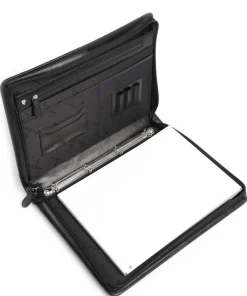 Best Gaucho A4 Rits Portfolio fine grain cow leather Portfolios