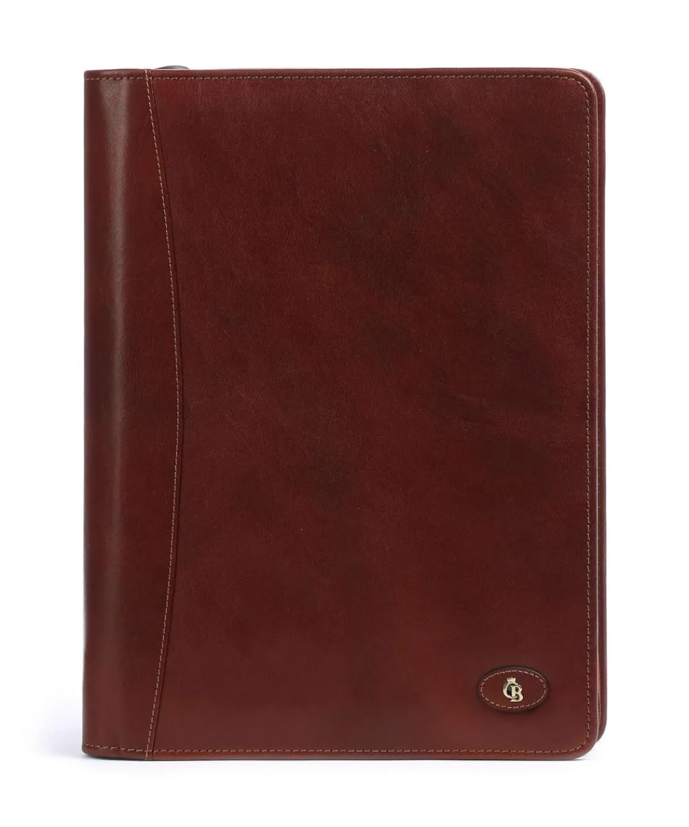 Castelijn & Beerens Gaucho A4 Rits Portfolio fine grain cow leather cognac Clearance