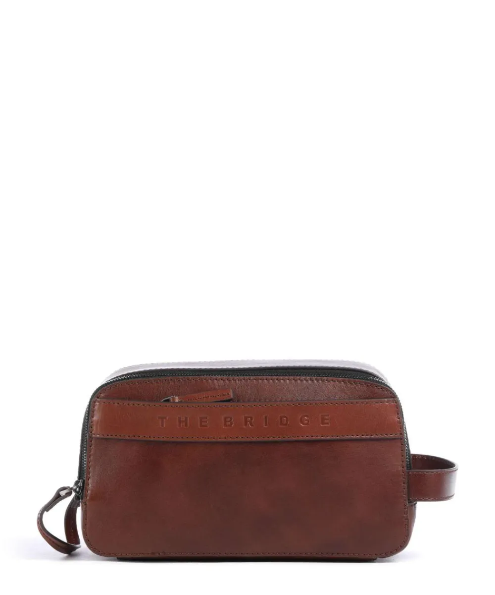 The Bridge Giacomo Travel Toiletry bag 26 cm brown Discount