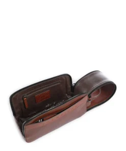 The Bridge Giacomo Travel Toiletry bag 26 cm brown Discount