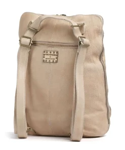 Taschendieb Wien Glücksbrücke 1 Backpack bag grained cow leather beige Online