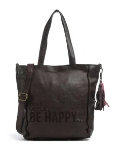 Best Glücksbrücke 2 Tote bag grained cow leather Tote Bags