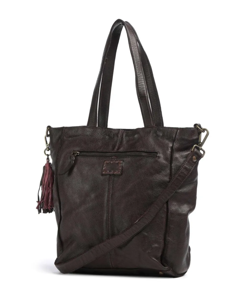 Best Glücksbrücke 2 Tote bag grained cow leather Tote Bags