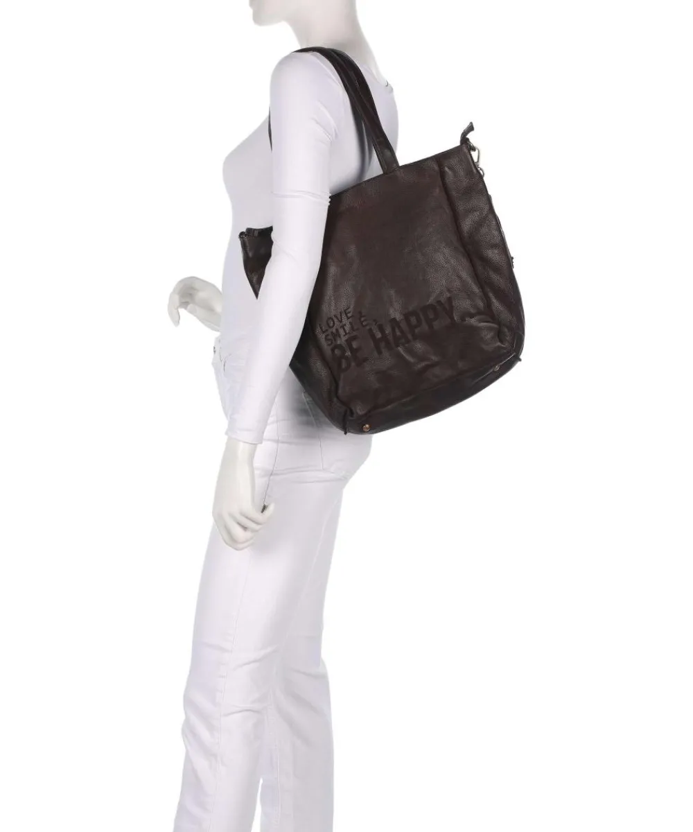 Best Glücksbrücke 2 Tote bag grained cow leather Tote Bags