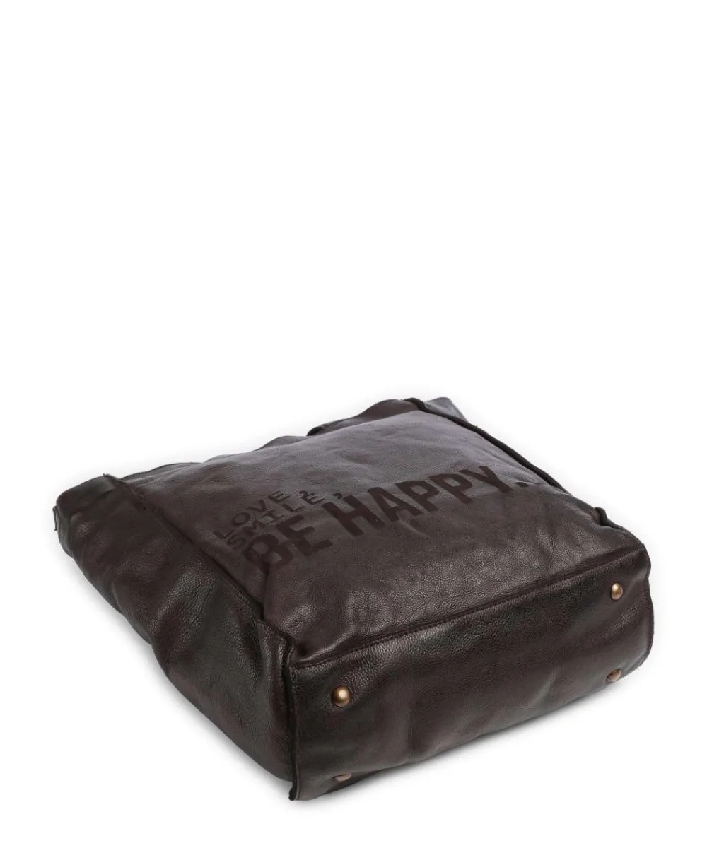 Best Glücksbrücke 2 Tote bag grained cow leather Tote Bags