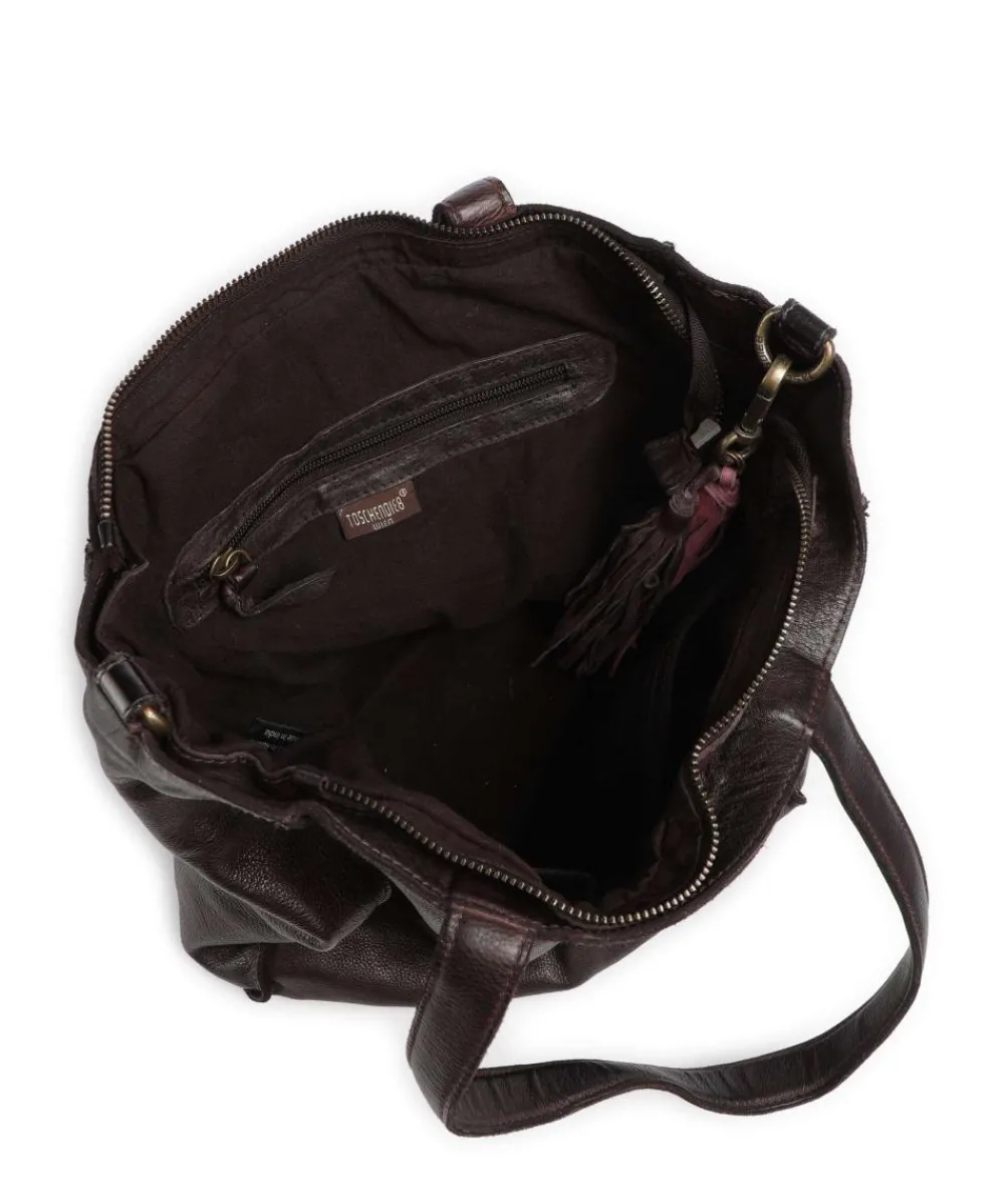 Best Glücksbrücke 2 Tote bag grained cow leather Tote Bags