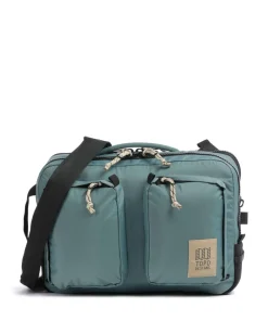 Topo Designs Global Briefcase 15″ recycled nylon green New