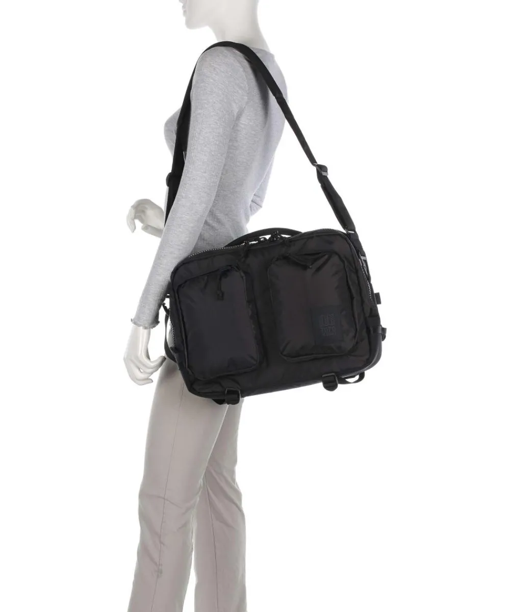 Topo Designs Global Briefcase 15″ ripstop-nylon black Hot