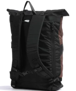 Doughnut Go Wild Christopher Rolltop backpack 13″ recycled nylon brown/black New