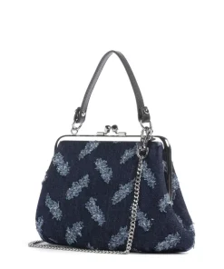 New Granny Frame Ripped Denim Crossbody bag cotton Handbags|Crossbody Bags