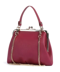 Vivienne Westwood Granny Frame Saffiano Crossbody bag imitation leather dark red Sale