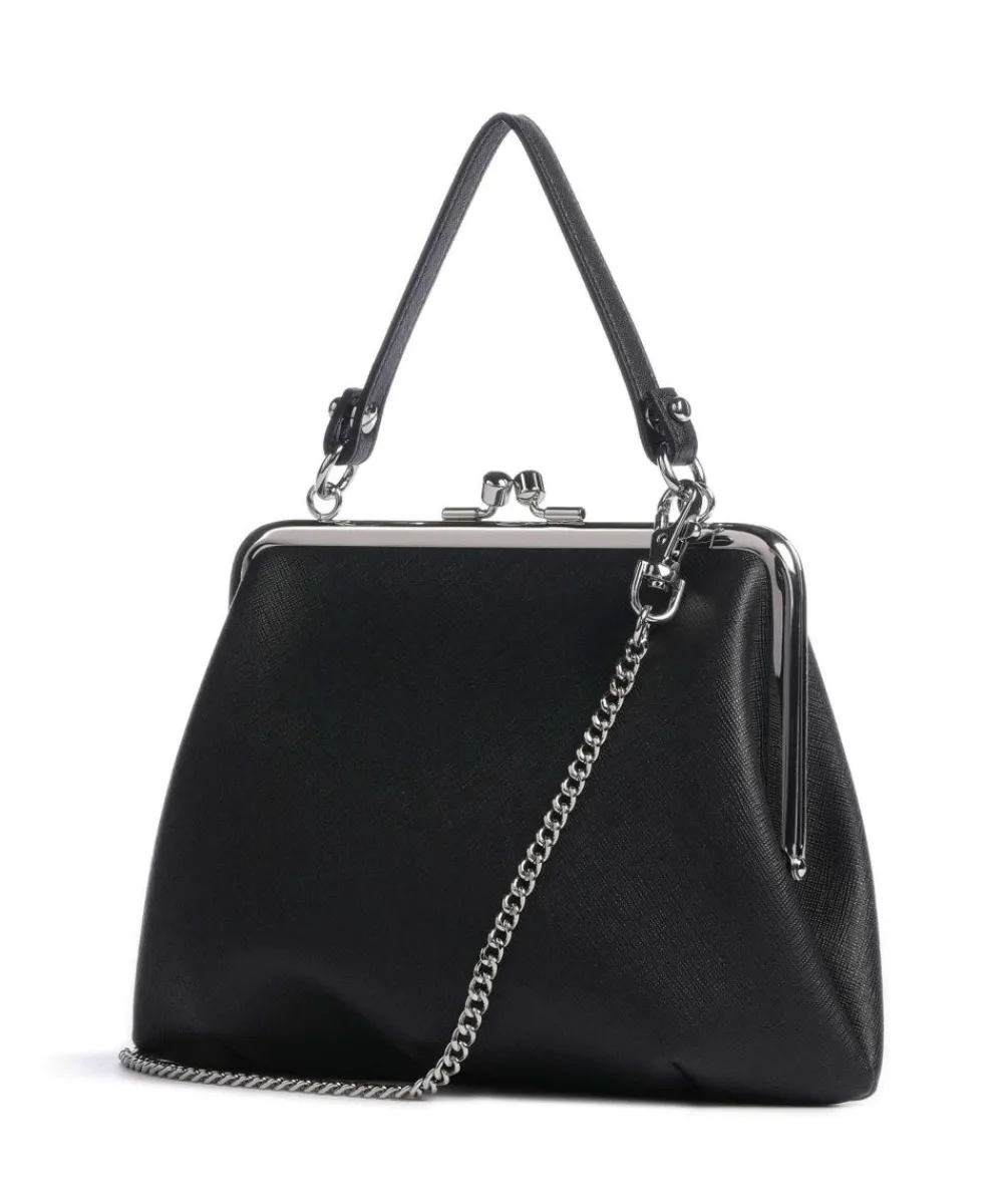 Vivienne Westwood Granny Frame Saffiano Crossbody bag imitation leather black New
