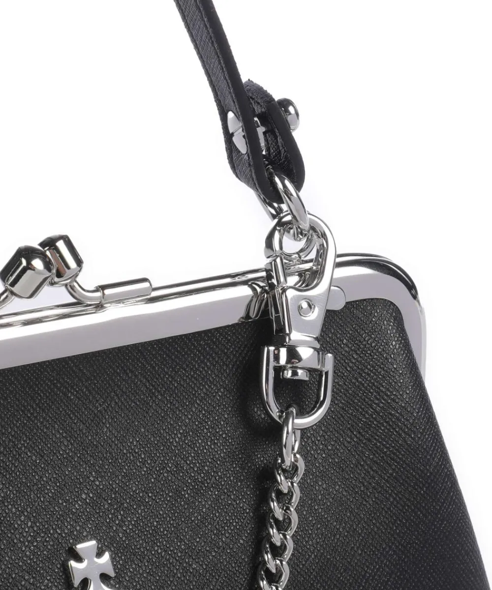 Vivienne Westwood Granny Frame Saffiano Crossbody bag imitation leather black New