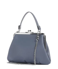 Vivienne Westwood Granny Frame Saffiano Handbag imitation leather blue-grey