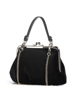 Vivienne Westwood Granny Frame Velvet Crossbody bag velvet fabric black