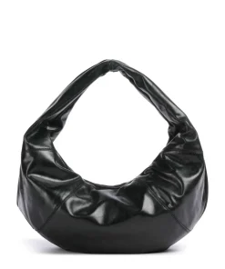 Hot Greta Icon Crinkle Hobo bag fine grain cow leather Shoulder Bags|Hobo Bags
