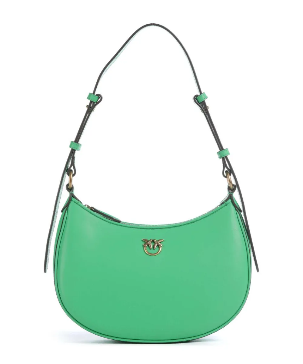 Clearance Half Moon Mini Shoulder bag fine grain cow leather Shoulder Bags