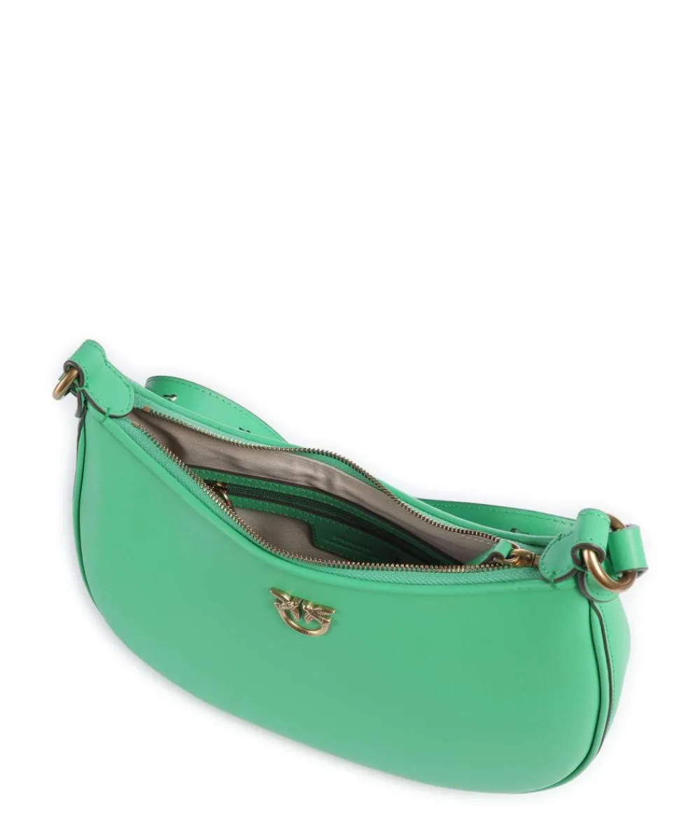 Clearance Half Moon Mini Shoulder bag fine grain cow leather Shoulder Bags