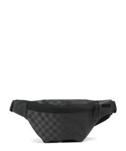 Sprayground Half Spritz Fanny pack imitation leather black/grey Sale