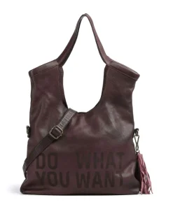 Clearance Hanfgasse 3 Hobo bag grained cow leather Shoulder Bags|Hobo Bags