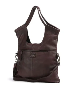 Clearance Hanfgasse 3 Hobo bag grained cow leather Shoulder Bags|Hobo Bags