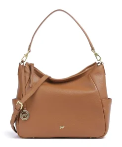 Best Hanna Hobo bag grained cow leather Shoulder Bags|Hobo Bags