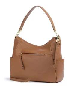 Best Hanna Hobo bag grained cow leather Shoulder Bags|Hobo Bags
