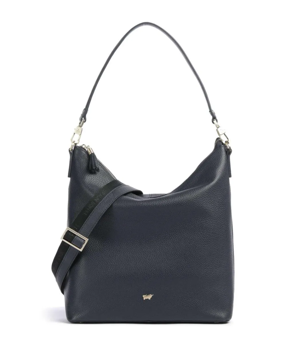 Clearance Hanna Hobo bag grained cow leather Shoulder Bags|Hobo Bags