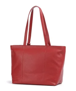 Braun Büffel Hanna Tote bag grained cow leather red Hot