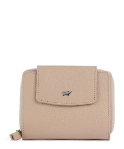 Braun Büffel Hanna Wallet grained leather cream Discount