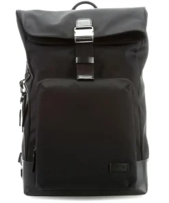 Tumi Harrison Oak Rolltop backpack 15″ nylon black New