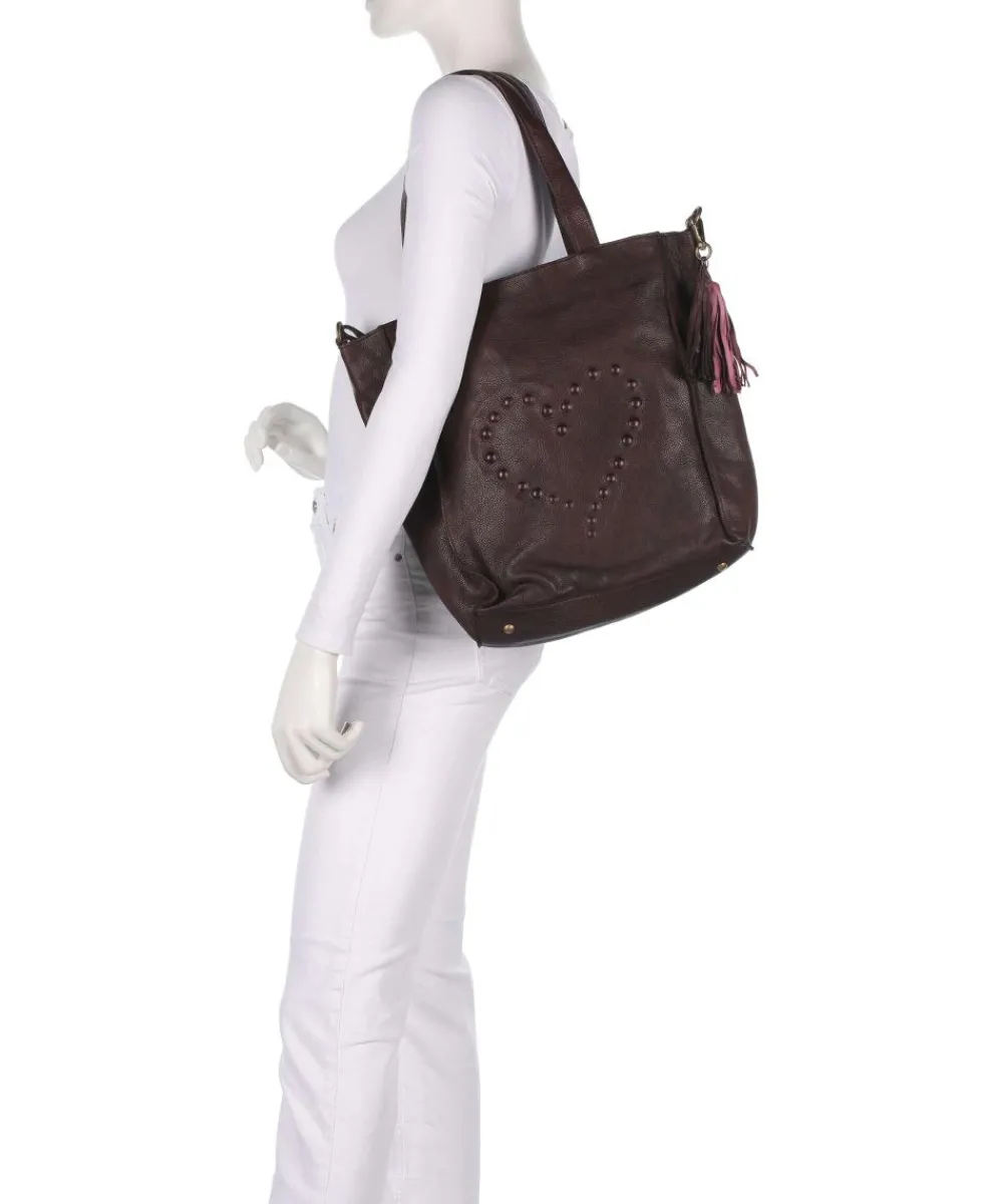 Best Herzoggasse 1 Hobo bag grained cow leather Shoulder Bags|Hobo Bags