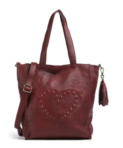 Taschendieb Wien Herzoggasse 1 Hobo bag grained cow leather wine Outlet