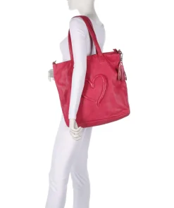 Sale Herzweg 1 Tote bag grained leather Tote Bags
