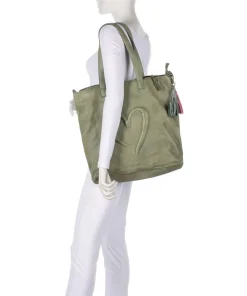 Sale Herzweg 1 Tote bag grained leather Tote Bags