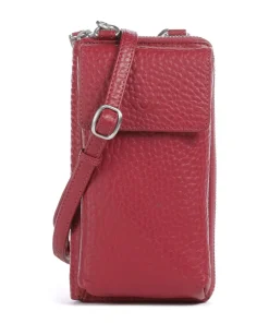 Voi Hirsch Bonita Phone bag grained leather dark red Sale