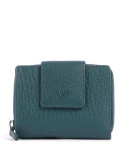 Voi Hirsch Ida NFC Wallet grained cow leather petrol New