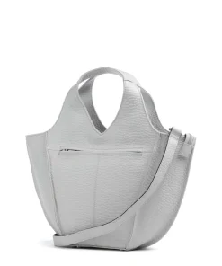 Voi Hirsch Jela Handbag grained leather light grey Discount