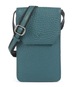 New Hirsch Magda Phone bag grained leather Phone Bags|Crossbody Bags