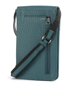 New Hirsch Magda Phone bag grained leather Phone Bags|Crossbody Bags