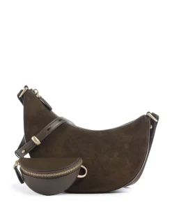 Clearance Hug Crossbody bag brushed cow leather Crossbody Bags