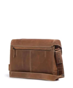 Aunts & Uncles Hunter Medium Judd Messenger bag buffalo leather tan Clearance